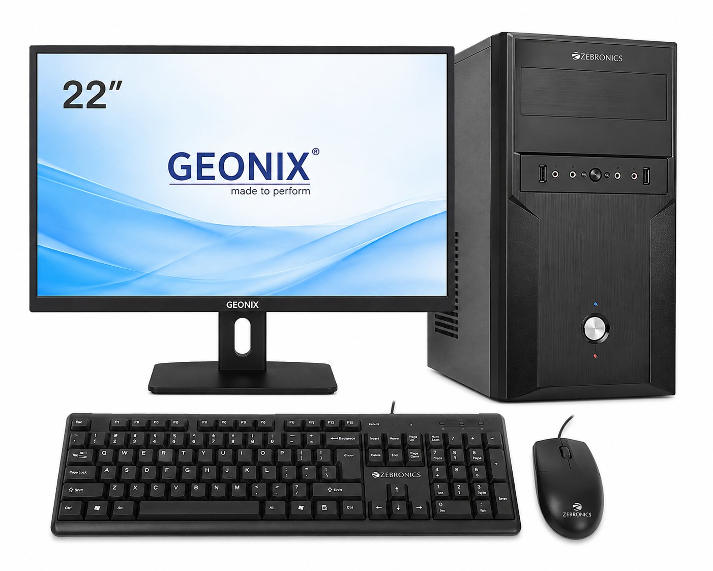 Desktop PC – Intel Core i3  8th Gen | 16GB RAM | 512 SSD | 22" Monitor